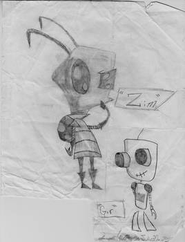 Zim and Gir