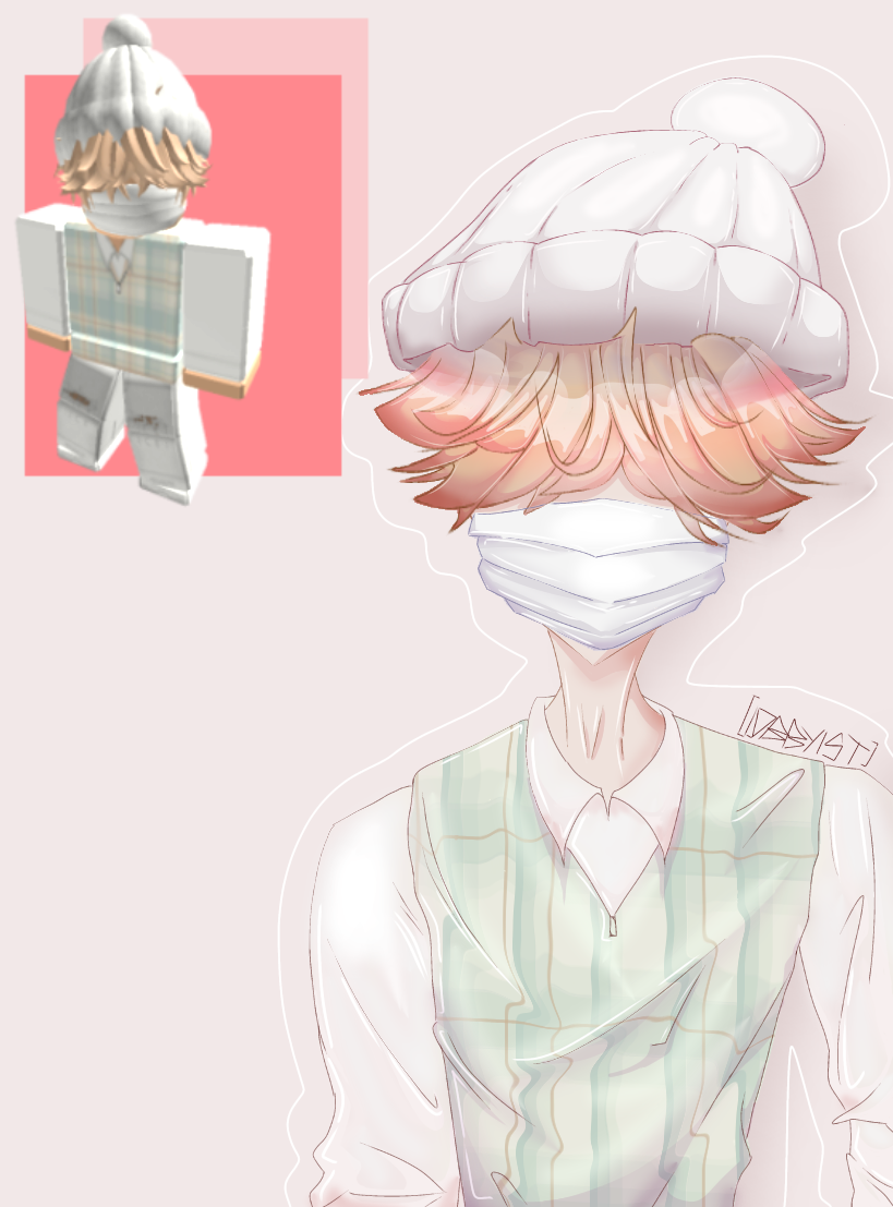 drawing random avatars from pinterest part 2 #roblox #art