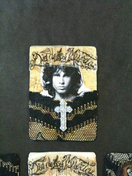 Jim Morrison trading card