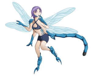 Dragonfly girl (v.1)
