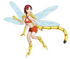 Dragonfly girl (v.2)