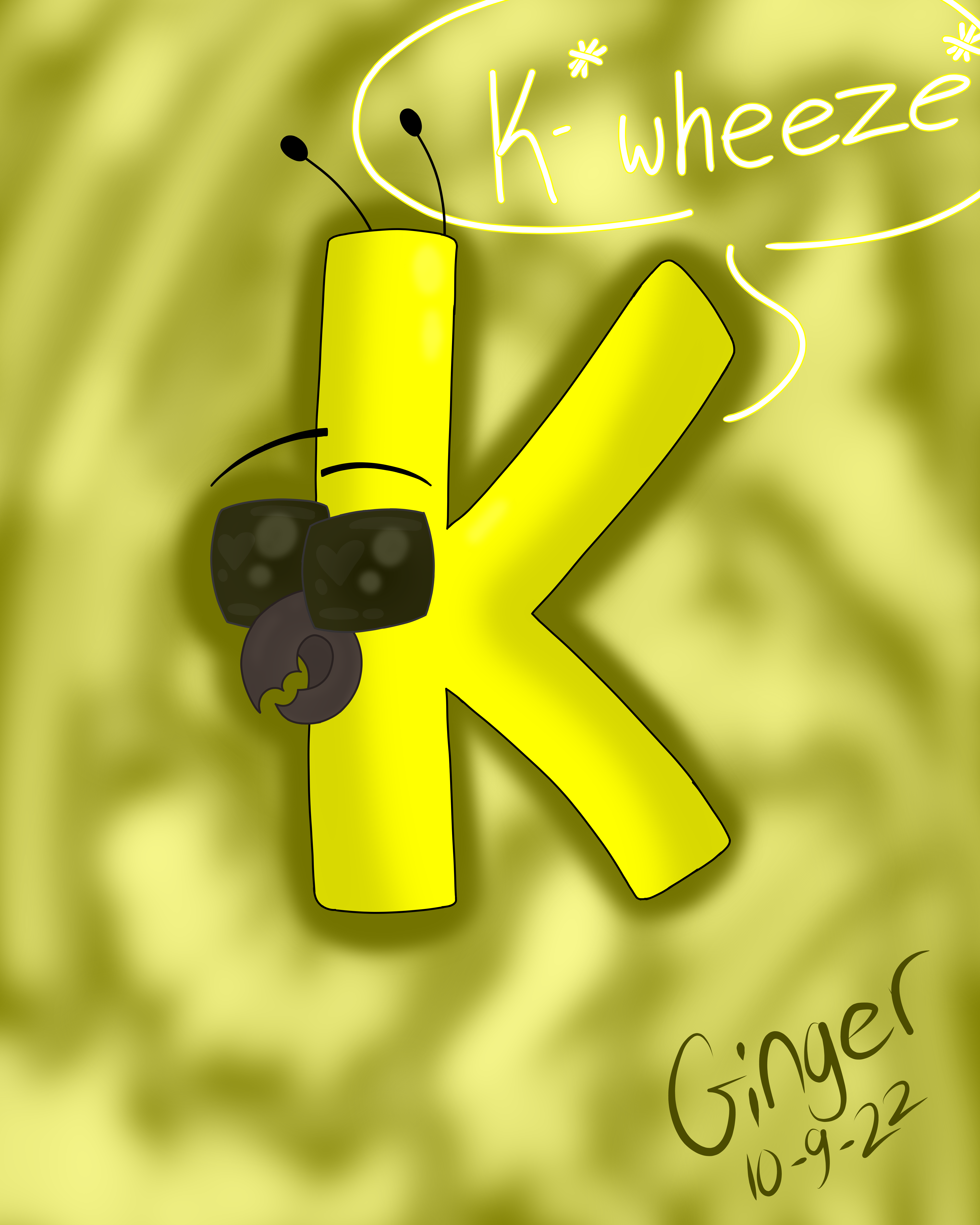 Lowercase K from Alphabet Lore by g4merxethan on DeviantArt