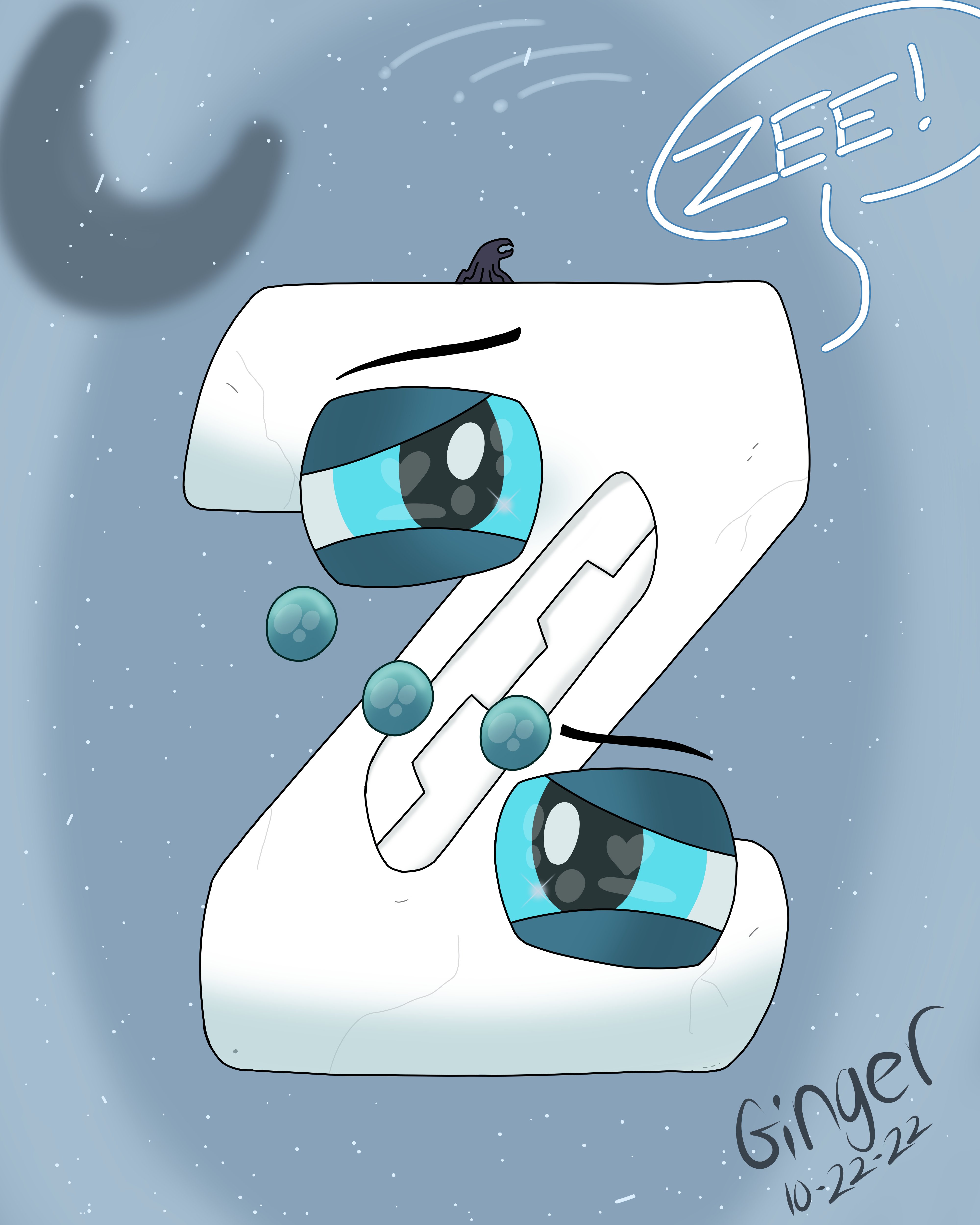 Alphabet Lore - Z Eyes Open 2 V2 by Abbysek on DeviantArt