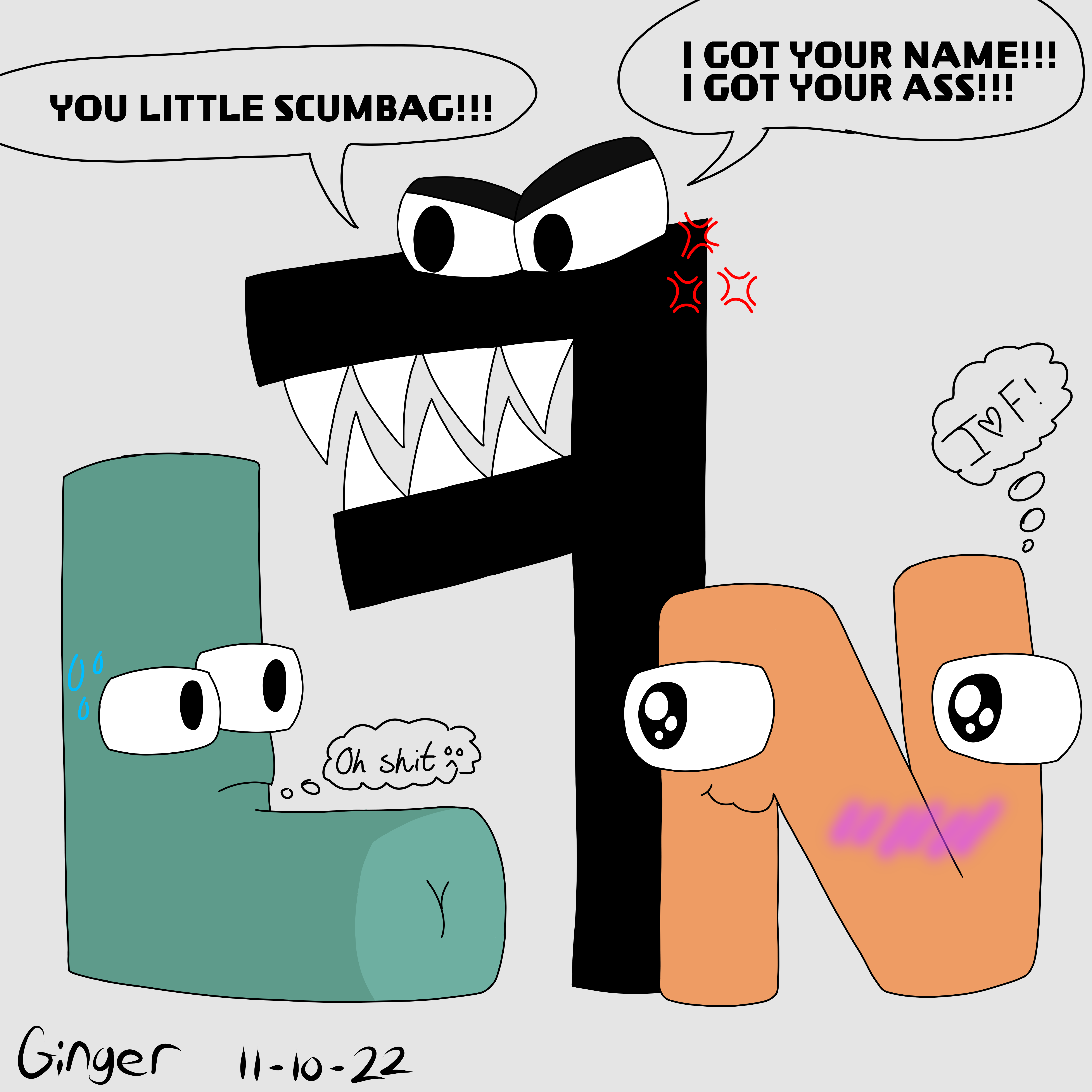 Alphabet Lore B by GingerDemonKitten666 on DeviantArt