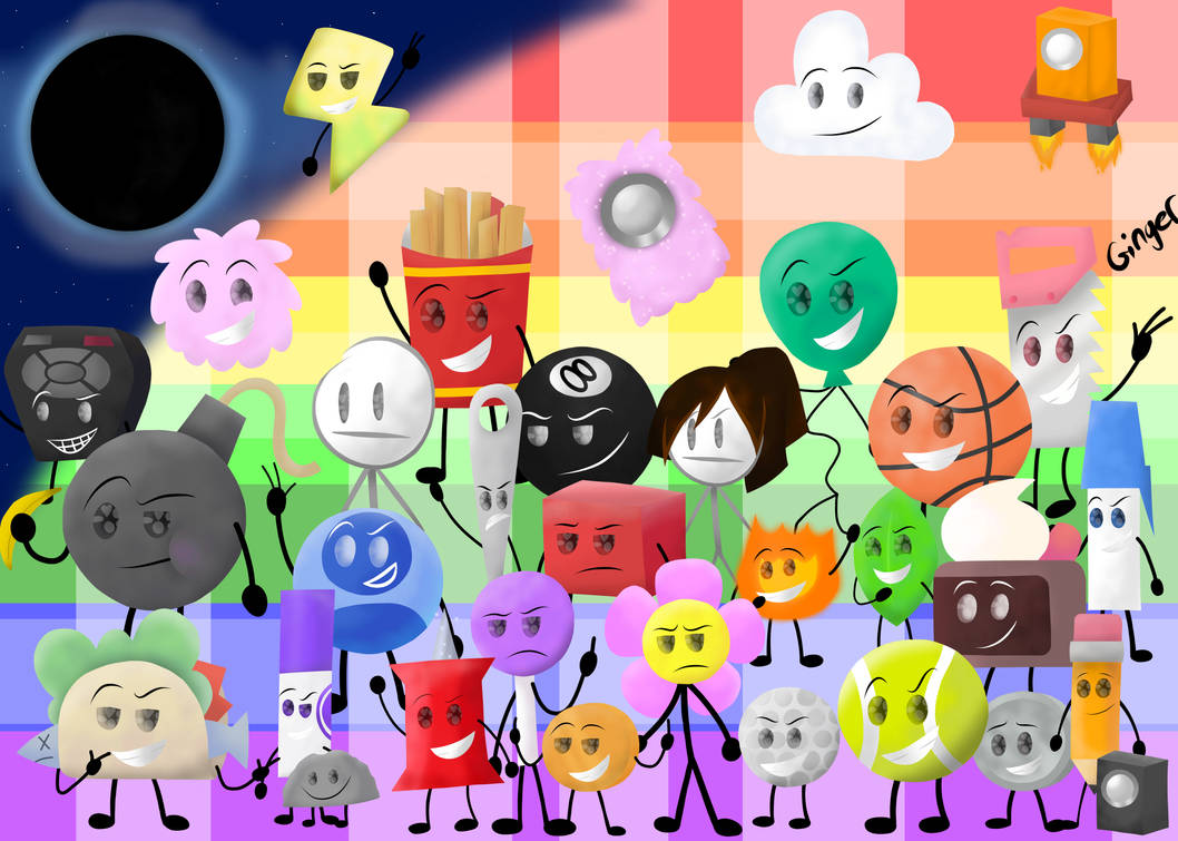 BFDI Wallpaper 1 by GingerDemonKitten666 on DeviantArt