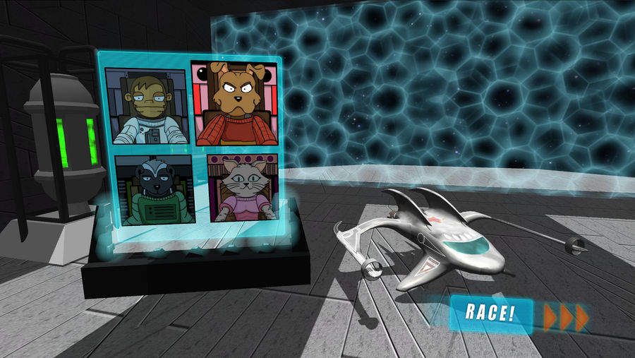 Space Racer - Character Select by kakarottt on DeviantArt