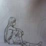 Cyborg Girl Sketch
