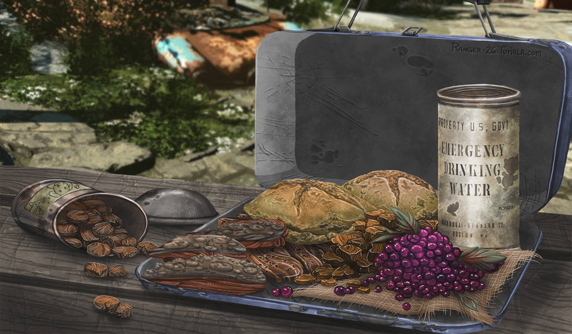 Fallout Rations Fallout Foods: Kanin's Lunchbox by Ranger-26 on DeviantArt