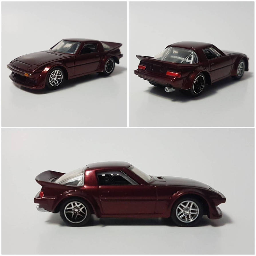 Hot Wheels Mazda RX-7 custom by DrFoo1 on DeviantArt
