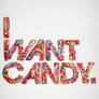 Experimental Typography Candy