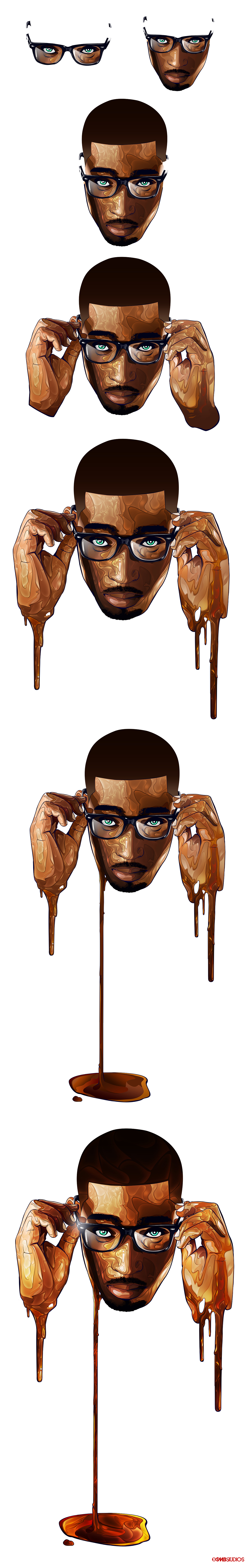 Tinie Tempah Ident WIP Stages