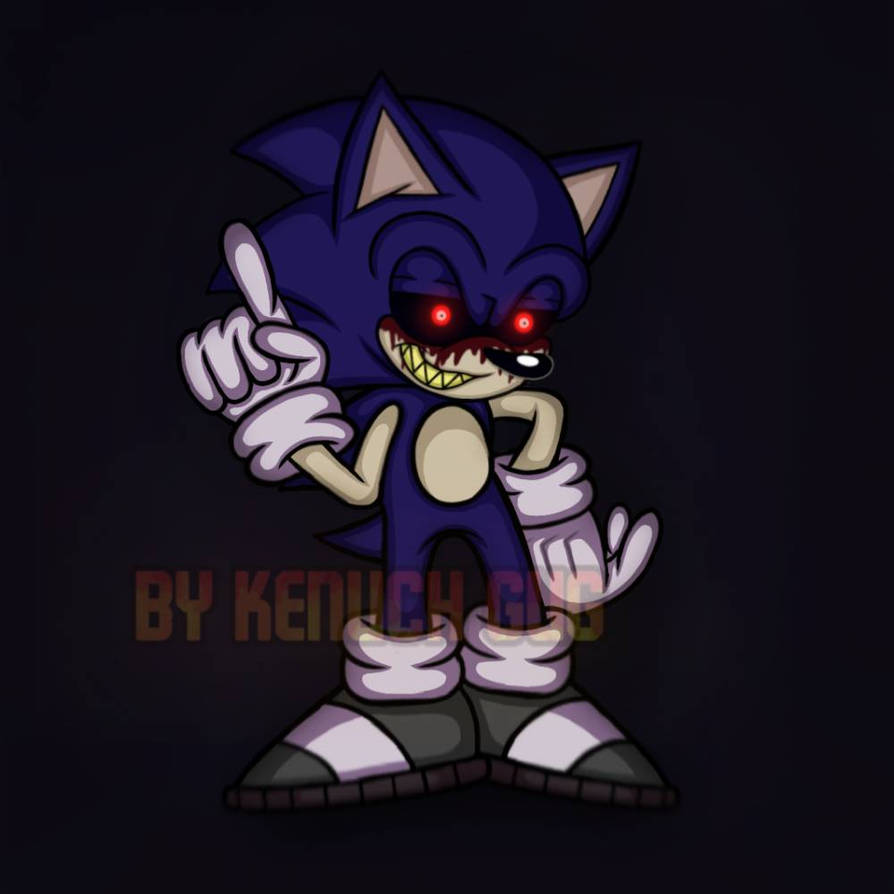 Original Sonic.eXe/X [2011] Art by KenuchGuGOfficial on DeviantArt