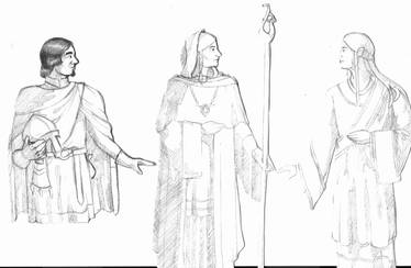 character sketches for RPG II