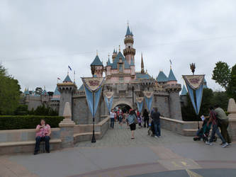 Sleeping Beauty's Castle in Disneyland