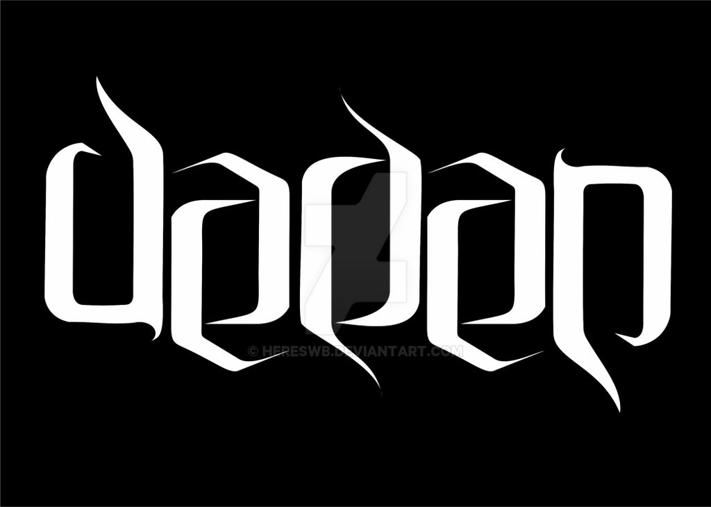 Ambigram 1 by hereswb on DeviantArt