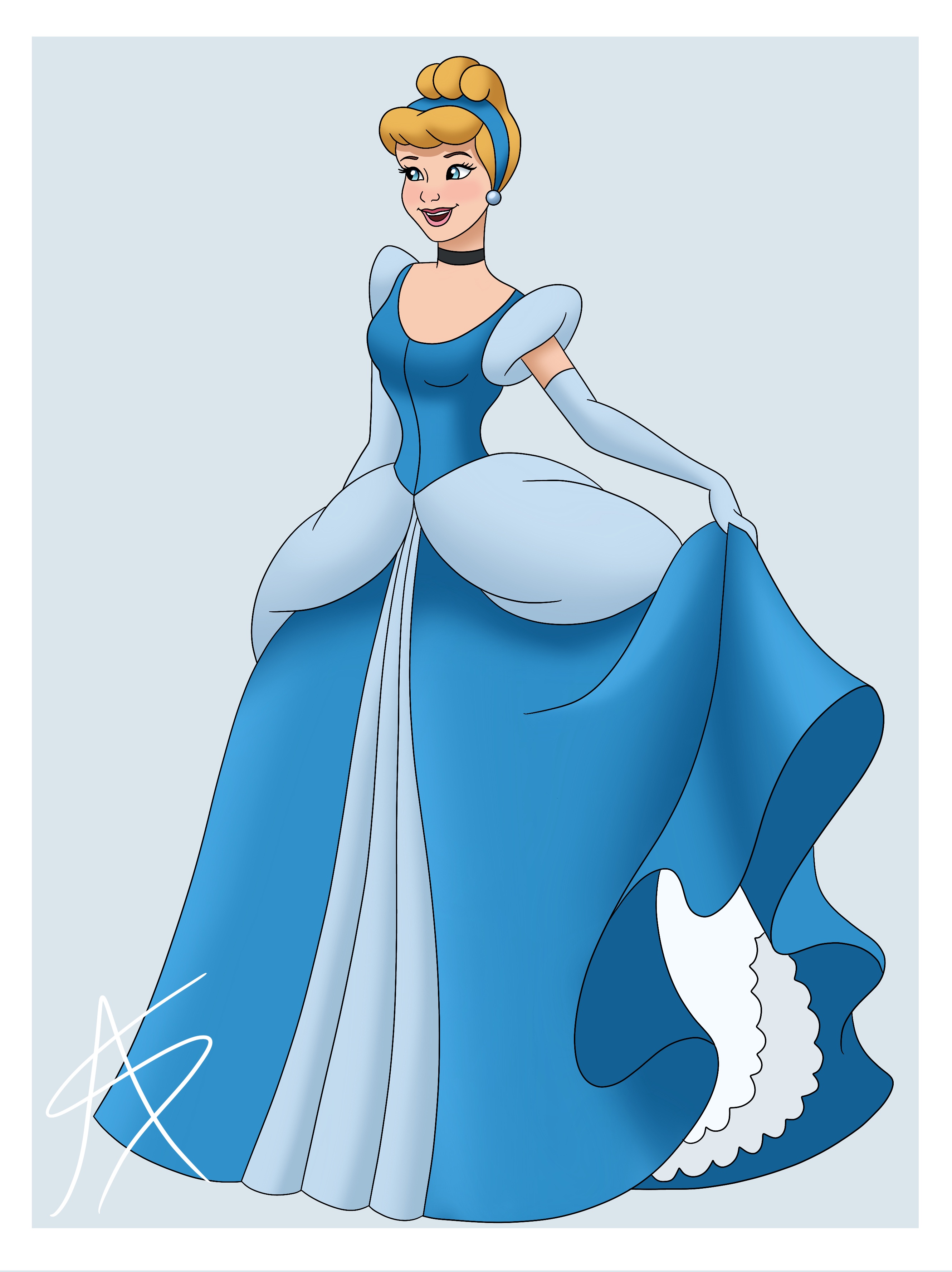 Cinderella Princess Dress by BeautCannon on DeviantArt