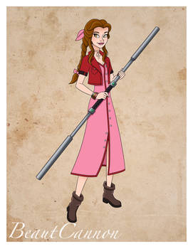 Belle as Aerith