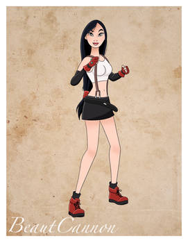 Mulan as Tifa