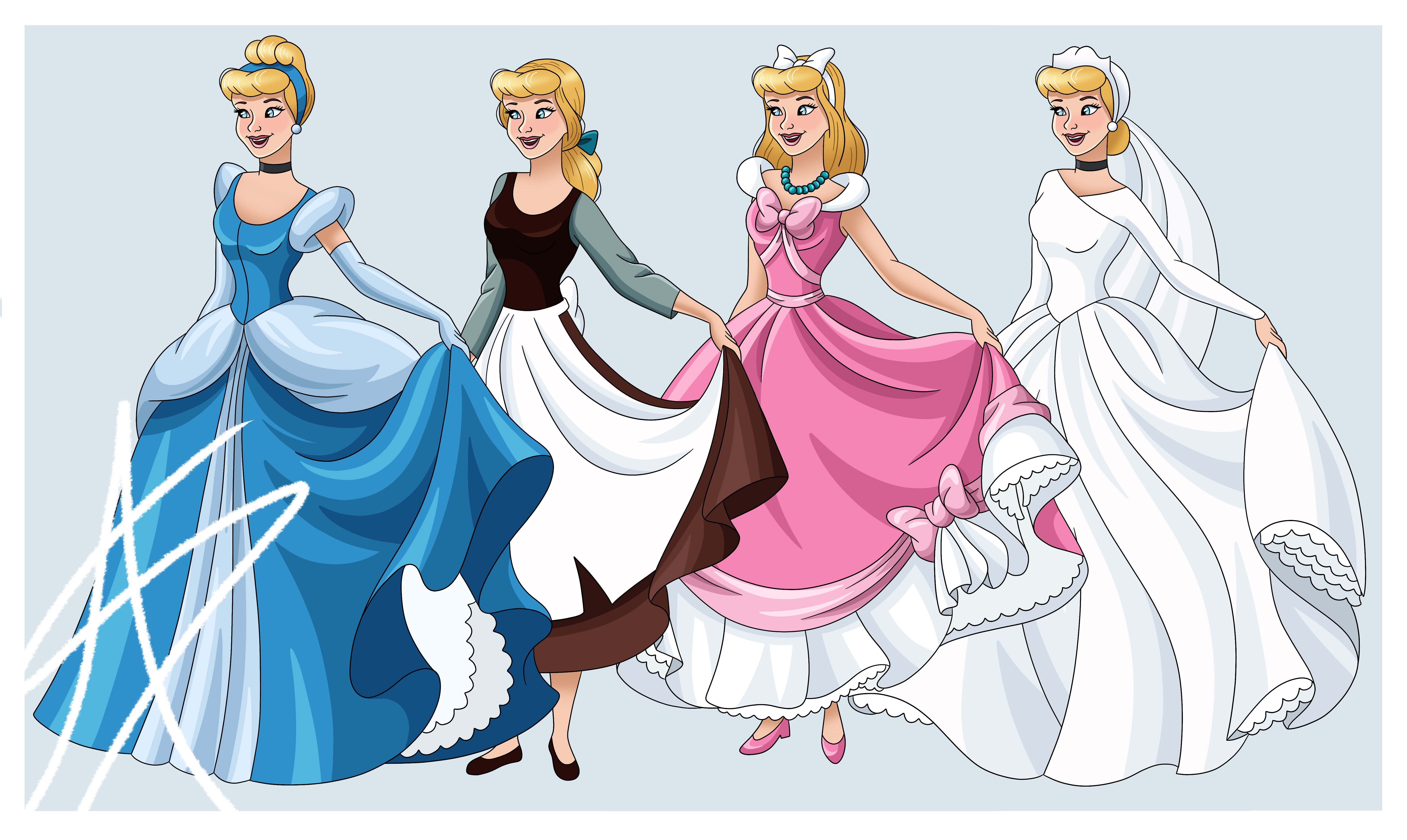 Cinderella Dresses By BeautCannon On DeviantArt cinderella-dresses-by-beautcannon-on-deviantart