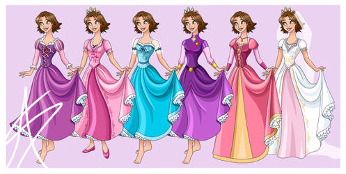 Rapunzel Dresses II