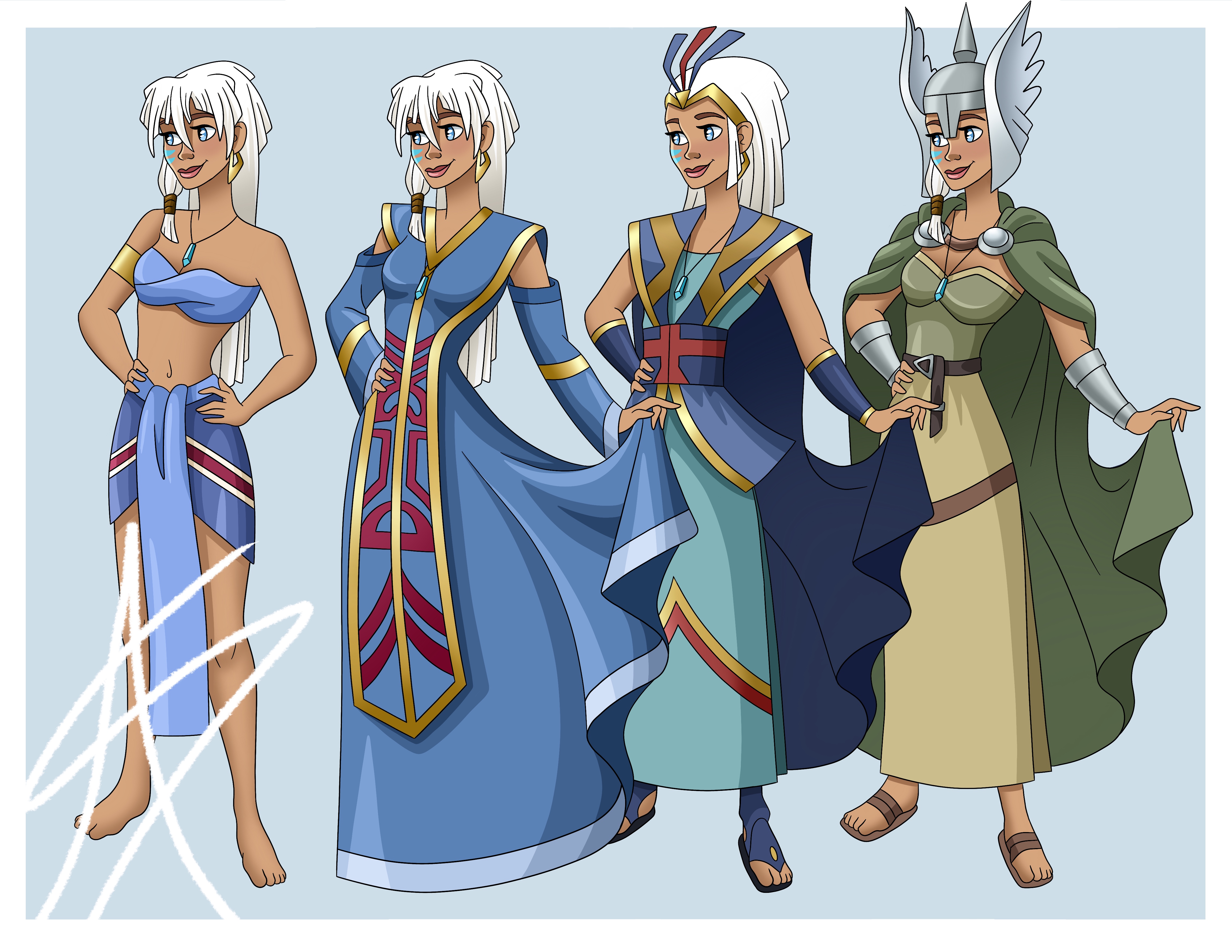 Kida Kida Dresses by BeautCannon on DeviantArt