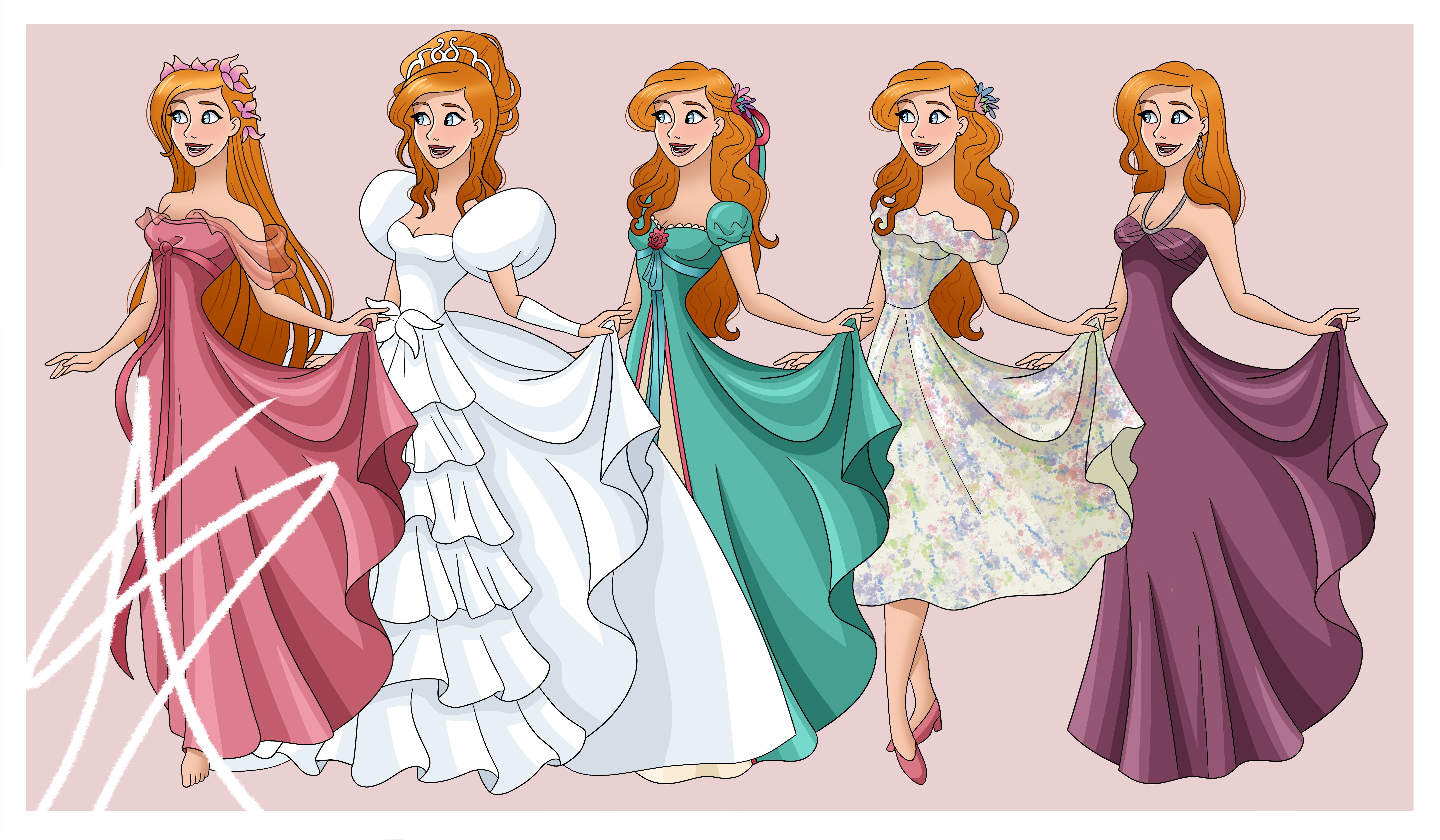princess giselle dress Giselle inspired Doll dress