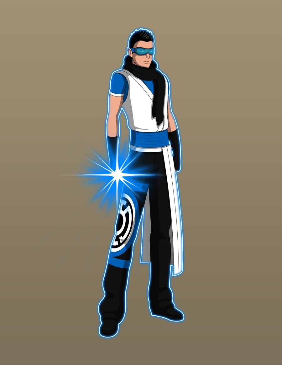 Young Justice TV - Kyle Rayner Blue Lantern