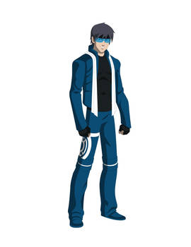 Young Justice Blue Lantern Kyle Rayner - YJ Style