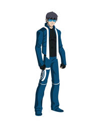 Young Justice Blue Lantern Kyle Rayner - YJ Style
