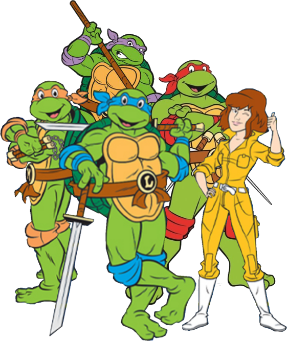 April And The Turtles by ninjaturtles0319 on DeviantArt