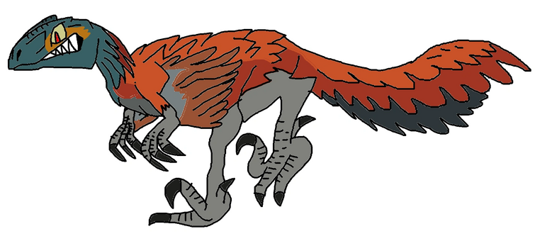 Pyro Raptor Cute Cartoon Pyroraptor by ninjaturtles0319 on DeviantArt
