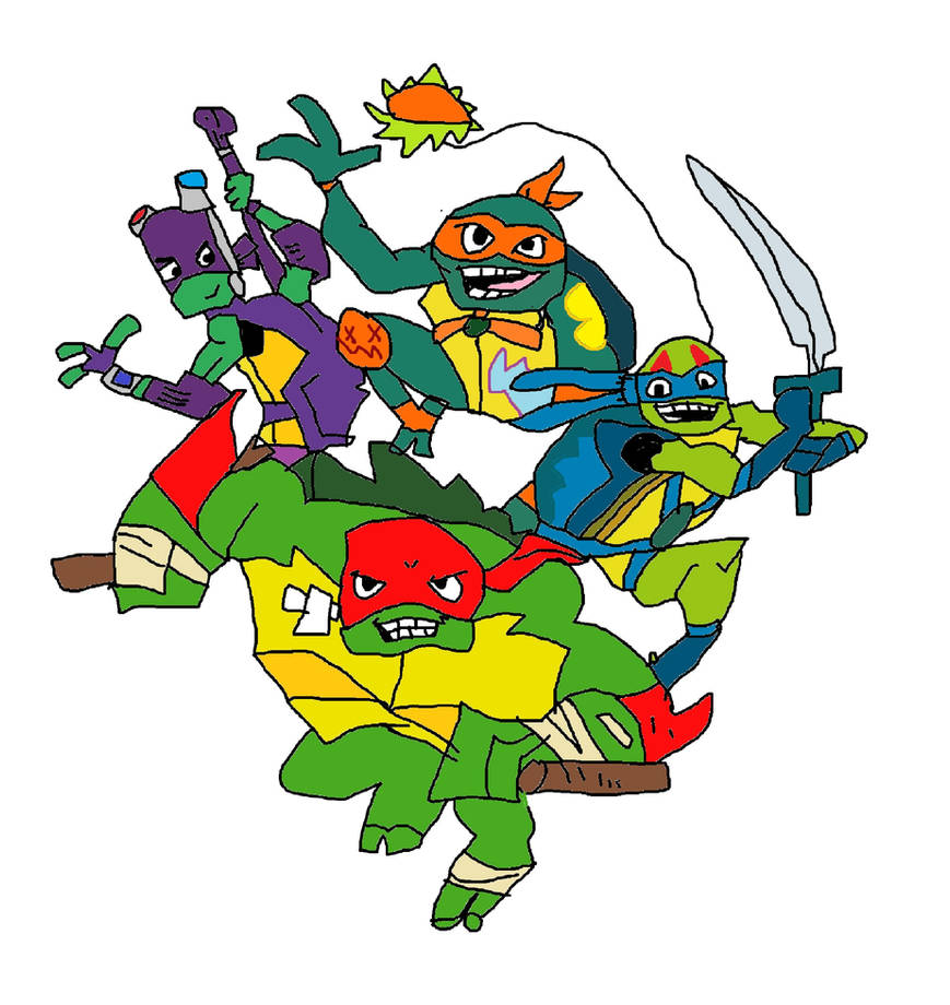 My ROTTMNT drawing in 2022 by ninjaturtles0319 on DeviantArt