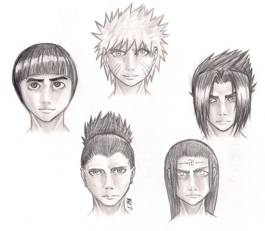 Naruto Faces DP by Reabault on DeviantArt