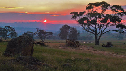 Smokey Sunset