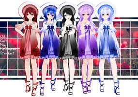 [MMDxDL] TDA Butterfly Garden Pack 2