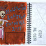 Art journal page, November 2011