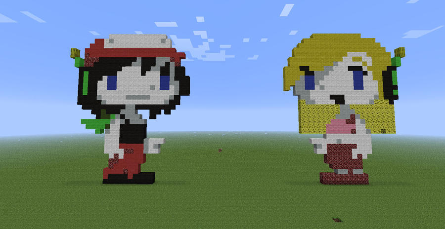 Minecraft Pixel Art Series Quote N Curly Brace 2 By Lonesilverwind On Deviantart