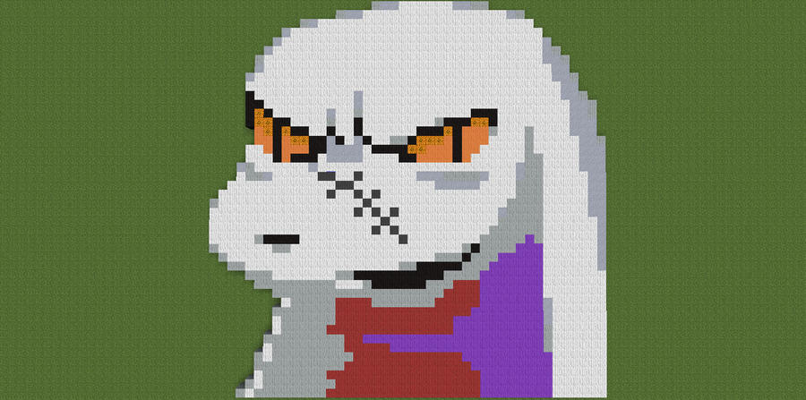 Minecraft Pixel Art Series - King by LoneSilverwind on DeviantArt