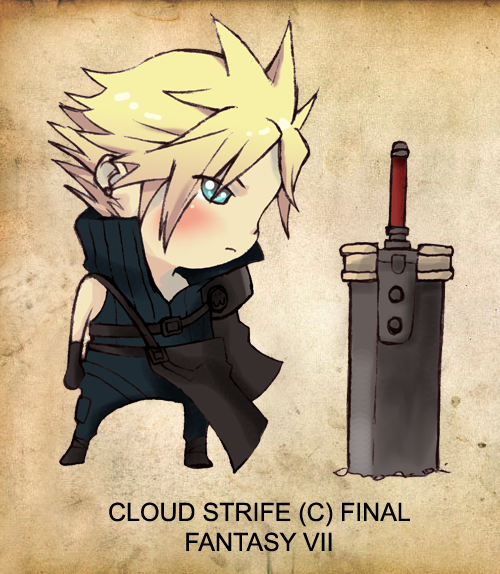 Chibi'ng Cloud Strife