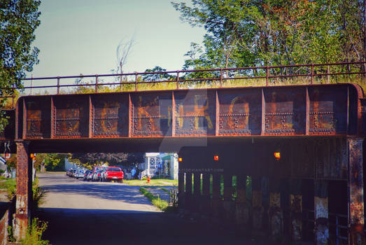 Rock-'n'-roll bridge