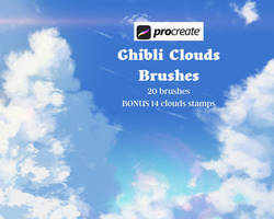 Clouds Procreate Brushes