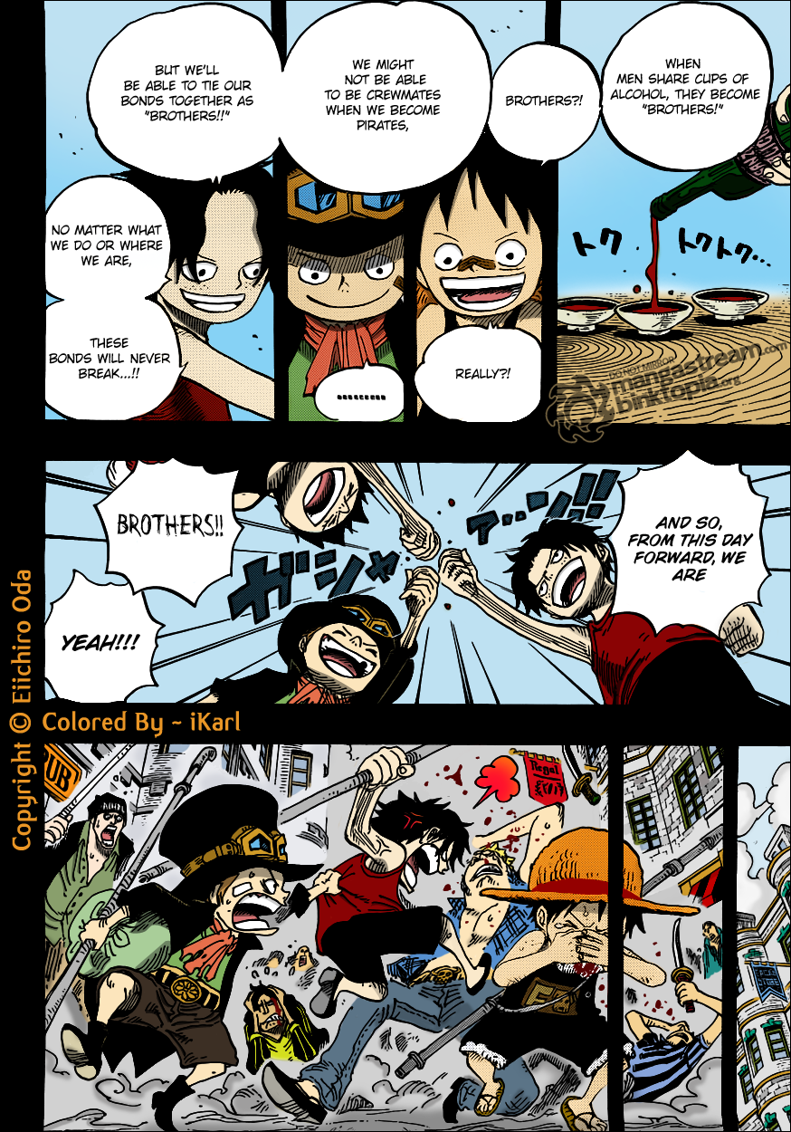 One Piece Ch 585 Becomin Bros By Ikarl On Deviantart