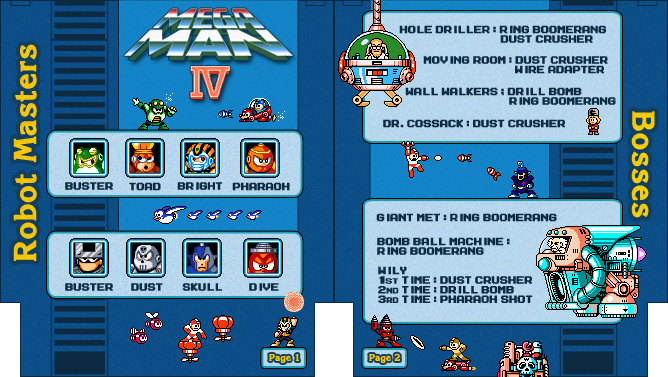 Mega man 4 deals nes