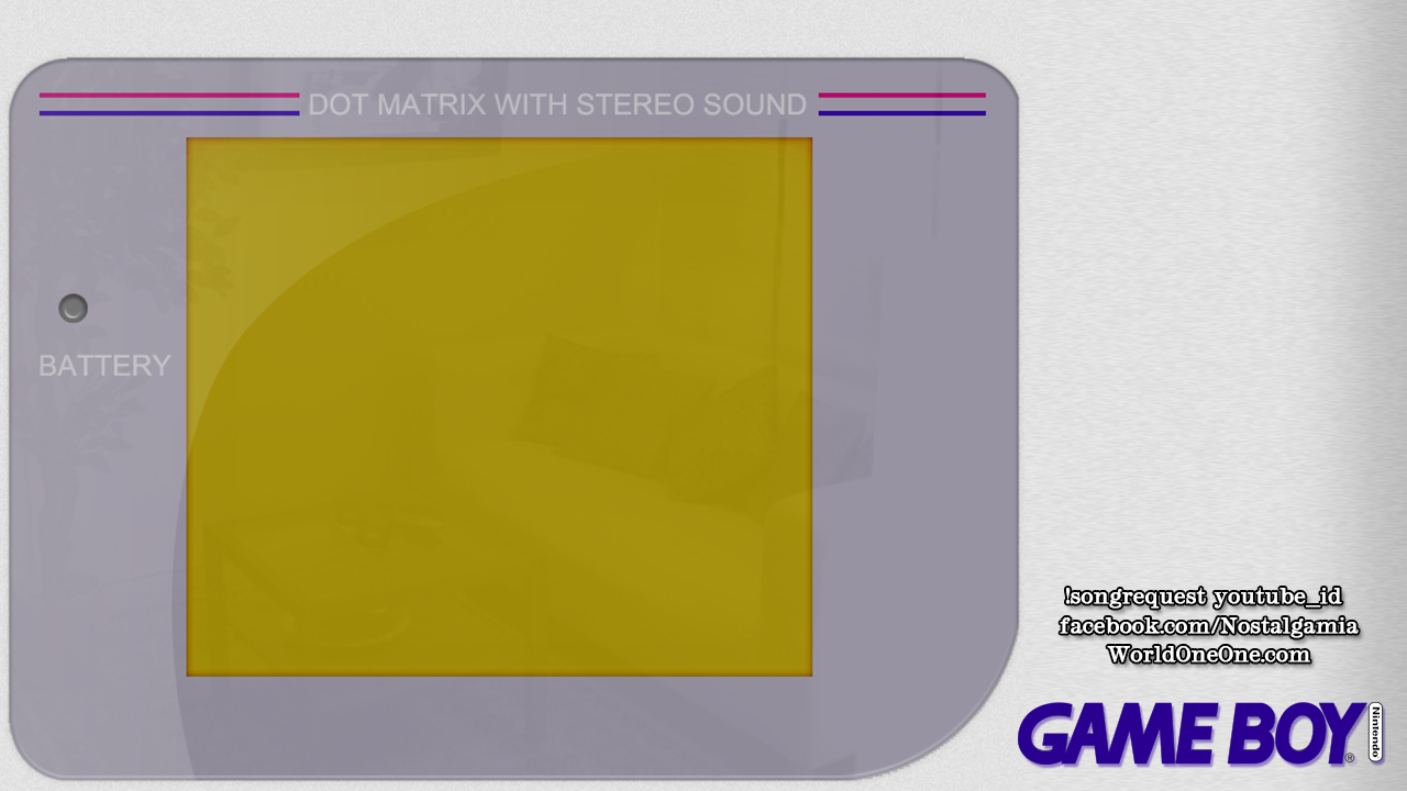 Game Boy Stream Background / Skin