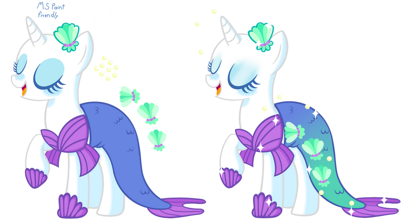Rarity mermaid costume (free base) by kB-GamerArtist on DeviantArt