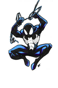 Ultimate Spider-Man Black Costume