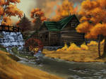 Methyean Scene: Shade's House by bluedrgnMethy