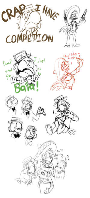 Caballeros Sketchdump