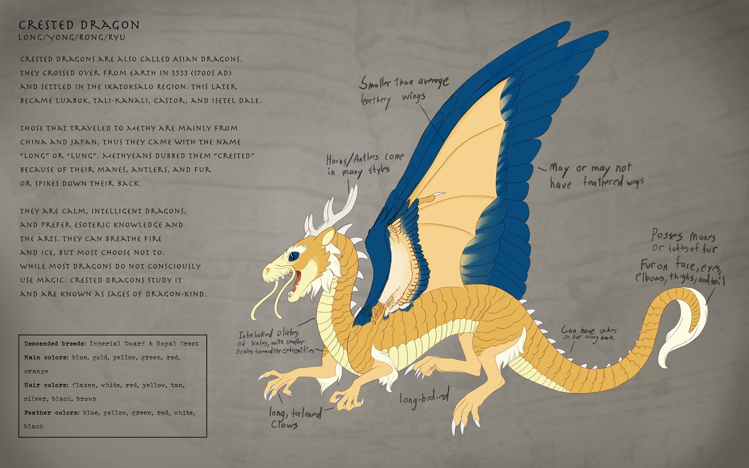 Crested Dragon Breed Codex