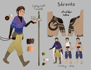 Shreeko Character Sheet 2023